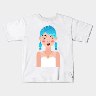 The Girl Sweetest Pisces on Earth - Pisces Kids T-Shirt